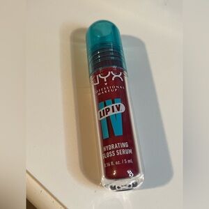 NYX Lip I.V. Hydrating Gloss Serum- Berry Thirsty. Sealed.